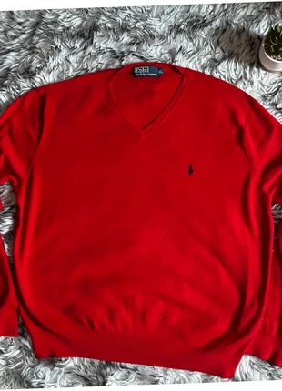 Pull Ralph Lauren | Couleur rouge | Taille XL, brand: Ralph Lauren, condition: Very good, size: XL / 42 / 14, €19.95, €21.65 includes Buyer Protection