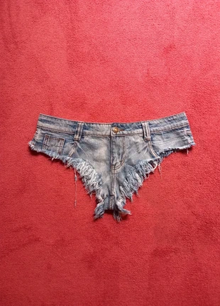 Micro short en jean, brand: Vintage, condition: Good, size: XL / 42 / 14, €15.00, €16.45 includes Buyer Protection