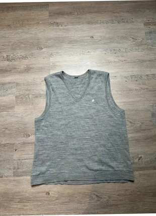 Pull sans manches gris vintage fabriqué en France 🇫🇷, brand: Courtelle, condizioni: Ottime, taglia: L / IT 44 / EU 40, €15.00, €16.45 include la Protezione acquisti