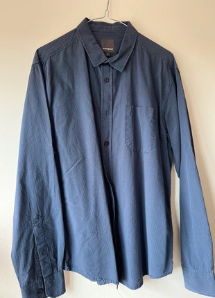 Chemise bleue manguun, brand: Manguun, condition: Good, size: L, €2.00, €2.80 includes Buyer Protection