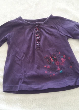 Pull violet, marca: Kimbaloo, estado: Bom, tamanho: 9-12 meses / 74 cm, €1.00, €1.75 inclui Proteção do Comprador