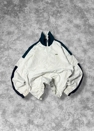 Veste Lacoste vintage 00s blanche logo brodé - M, marque: Lacoste, état: Très bon état, taille: M, 29,90 €, 32,10 € Protection acheteurs incluse