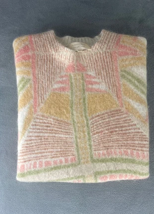 Pull en laine Sézane Sira multicolore | Taille S/36, marque: Sézane, état: Très bon état, taille: S / 36 / 8, 64,00 €, 67,90 € Protection acheteurs incluse