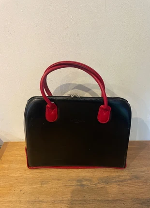 Sac à main lancaspo noire et rouge, brand: Lancaspo, condition: Very good, €27.00, €29.05 includes Buyer Protection