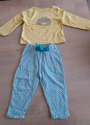 Ensemble Tee-shirt manches longues et pantalon 18 mois, brand: Obaïbi, condition: Very good, size: 18-24 months / 86 cm, €4.50, €5.43 includes Buyer Protection