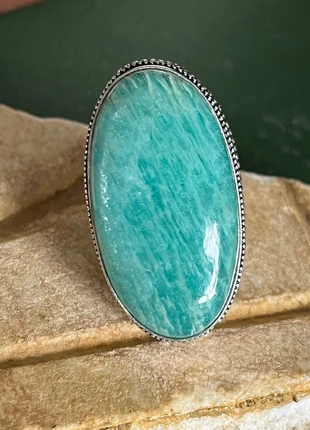 Ottima Grande Amazonite Turchese, marque: Amazonite, état: Neuf avec étiquette, taille: 16,9 mm, 14,00 €, 15,40 € Protection acheteurs incluse