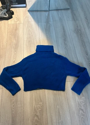 Pull col roulé bleu électrique – Taille XS (Pimkie), marke: Pimkie, zustand: Sehr gut, größe: XS / 34 / 6, 3,00 €, 3,85 € inklusive Vinted-Käuferschutz