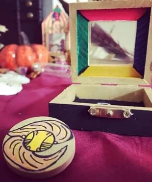 Broche Quidditch , brand: Magic, condition: Very good, €14.00, €15.40 includes Buyer Protection Pro