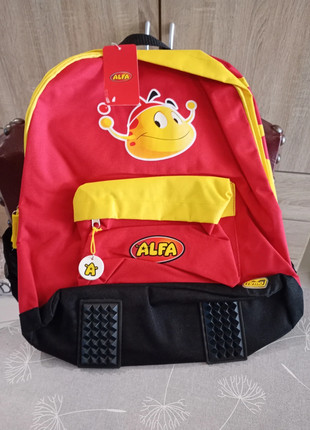 Cartable sac à dos Alfa, merk: ALFA, staat: Nieuw met prijskaartje, 10,00 €, 11,20 € inclusief Kopersbescherming