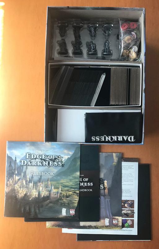 Edge of Darkness - Gioco da tavolo - Board game - Kickstarter KS - 2019 - Raro 5