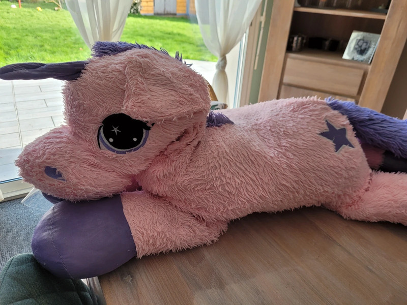 Grande Peluche Licorne