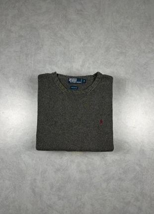 Pull Ralph Lauren 100% coton - Taille S - Couleur Gris - Logo brodé Bordeaux, marke: Ralph Lauren, zustand: Sehr gut, größe: S, 32,00 €, 34,30 € inklusive Vinted-Käuferschutz