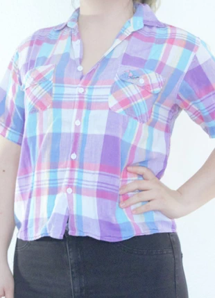 Blusa manga corta a cuadros, Seabound, marque: Seabound, état: Bon état, taille: M / 38 / 10, 5,00 €, 5,95 € Protection acheteurs incluse