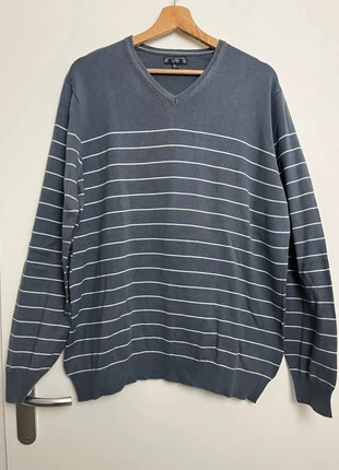 Pull vintage bleu col V OWK – Taille XL homme, marke: OWK, zustand: Sehr gut, größe: XL, 4,00 €, 4,90 € inklusive Vinted-Käuferschutz