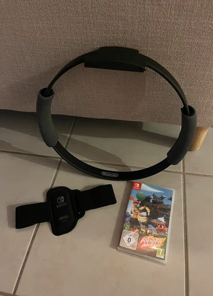 Jeu Nintendo Switch Ring fit, staat: Heel goed, € 50,00, € 53,20 inclusief Kopersbescherming