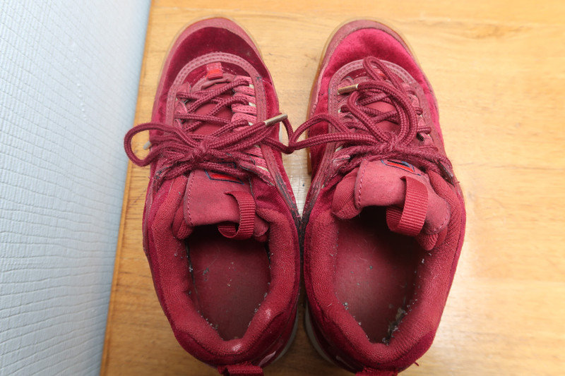 Chaussure fila rouge hotsell