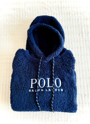 Sweat polaire sherpa fleece hoodie Polo Ralph Lauren bleu taille XL, marque: Ralph Lauren, état: Très bon état, taille: XL, 80,00 €, 84,70 € Protection acheteurs incluse