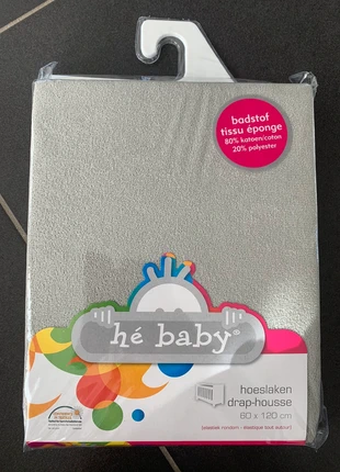 Nieuw hoeslaken voor babybed in badstof, merk: Dreambee, staat: Nieuw met prijskaartje, maat: Babybed / ledikant, € 9,00, € 10,15 inclusief Kopersbescherming