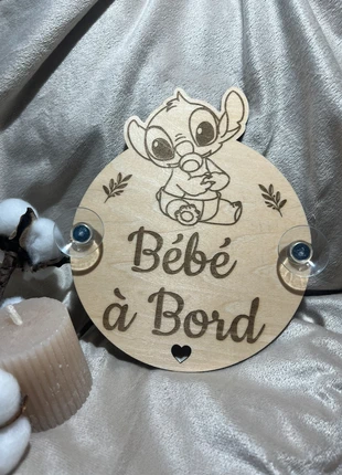 Stitch à bord, marque: Fait Main, état: Neuf sans étiquette, 12,00 €, 13,30 € Protection acheteurs incluse