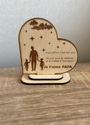 Cœur fête des pères 3, brand: PAS, condition: New without tags, €10.00, €11.20 includes Buyer Protection Pro