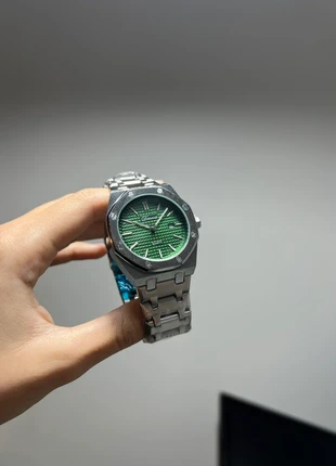 Montre élégante en argent, cadran vert, brand: denvosi, condition: New with tags, size: One size, €15.00, €16.45 includes Buyer Protection