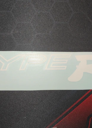 Car decal Type R, brand: R, condition: New with tags, €2.50, €3.33 includes Buyer Protection