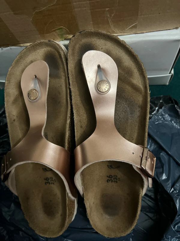 Chaussures birkenstock rose gold taille 36 très bon état 4