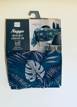 Nappe Puebla 140x240 Emeraude rectangulaire Douceur d'intérieur, merk: Douceur d'interieur, staat: Nieuw zonder prijskaartje, € 9,75, € 10,94 inclusief Kopersbescherming Pro