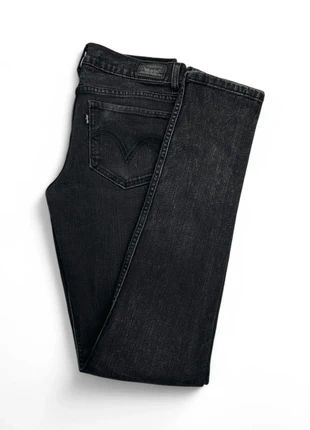 Jean Levi's Femme 524 Too Superlow - Noir - Taille 7M - Très Bon État - Défauts - SJ203, brand: Levi's, condition: Very good, size: S / 36 / 8, €14.00, €15.40 includes Buyer Protection Pro