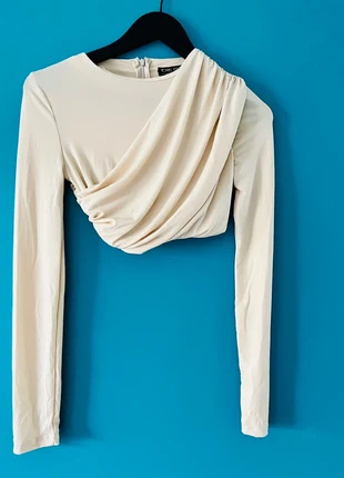 Beige crop top, marque: DKS, état: Bon état, taille: M / 38 / 10, 5,00 €, 5,95 € Protection acheteurs incluse