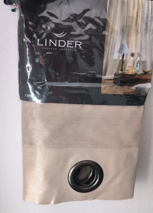 1 rideau voilage beige écru transparent 145 x 240 cm, marke: Linder, zustand: Neu, mit Etikett, größe: 200–249 cm, 5,00 €, 5,95 € inklusive Vinted-Käuferschutz