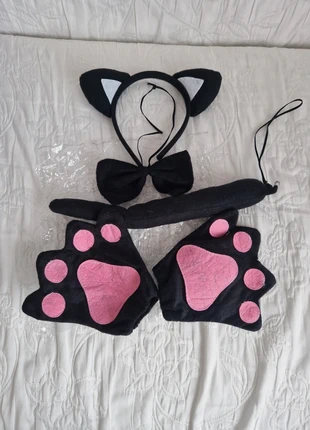 Cat dress-up set, brand: Amazon, condition: Very good, size: 6 years / 116 cm, £1.50, £1.92 includes Buyer Protection