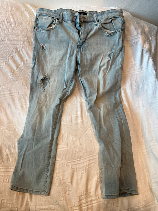 Aeropostale Slim Straight Blue Jeans Mens 32x30 1