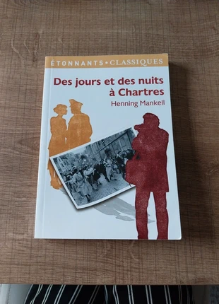Des jours et des nuits à Chartres de Henning Mankell, condition: Very good, €2.00, €2.80 includes Buyer Protection