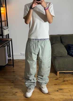 pantalon jogging vintage y2k baggy coupe droite streetwear kaki cargo, marque: Vintage Dressing, état: Très bon état, taille: M, 24,99 €, 26,94 € Protection acheteurs (Pro) incluse