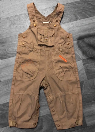 Salopette kaki garçon réglable taille 12 mois Aubisou!!, merk: Aubisou, staat: Heel goed, maat: 9-12 maanden / 74 cm, € 1,99, € 2,79 inclusief Kopersbescherming