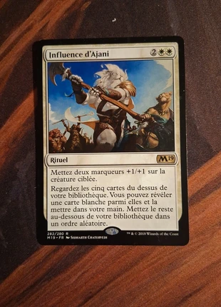 Tcg - Magic the Gathering - Influence d'Ajani - Refperso 001, marke: Magic: The Gathering, zustand: Neu, 1,00 €, 1,75 € beinhaltet Vinted-Käuferschutz Pro