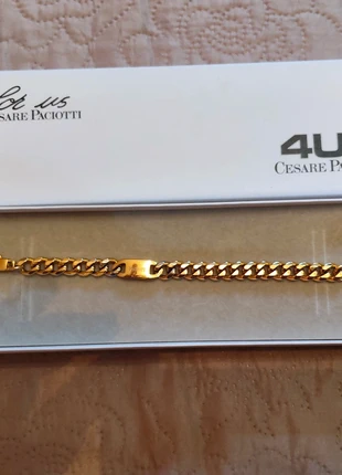 Bracciale Cesare Paciotti misura 20 acciaio inossidabile color oro, marque: Paciotti, état: Neuf sans étiquette, 30,00 €, 32,20 € Protection acheteurs incluse