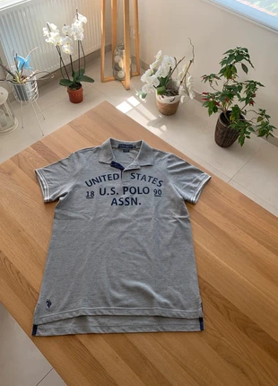 Polo U.S. polo Assn. Gris, marca: U.S. Polo Assn., estado: Novo sem etiquetas, tamanho: M, €10.00, €11.20 inclui Proteção do Comprador