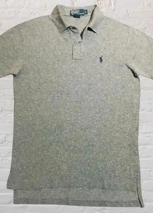 Polo Ralph Lauren Logo brodé 100 % coton Gris, brand: Ralph Lauren, condition: Very good, size: S, €25.00, €26.95 includes Buyer Protection