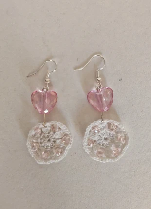 Orecchini crochet , condizioni: Ottime, €8.00, €9.10 include la Protezione acquisti