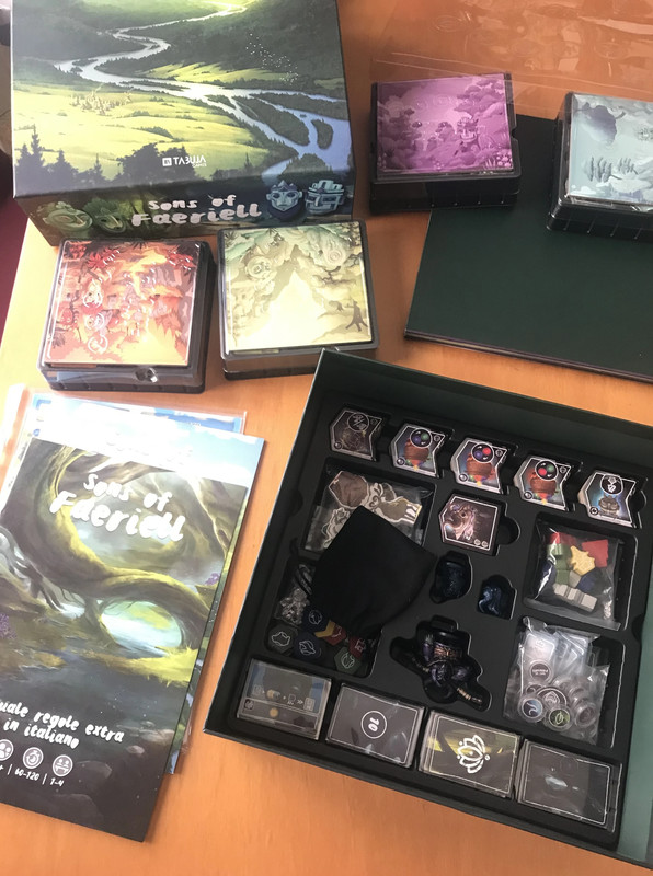 Sons of Faeriell - Kickstarter All-in - Italiano - Gioco da tavolo - con miniature dipinte 3