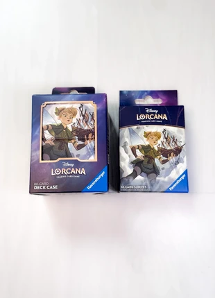 Lot Disney Lorcana TCG Ravensburger FR - Deck Box (Fée) + 1 Sleeves (Fée), marke: Ravensburger, zustand: Neu, mit Etikett, 13,00 €, 14,35 € beinhaltet Vinted-Käuferschutz Pro