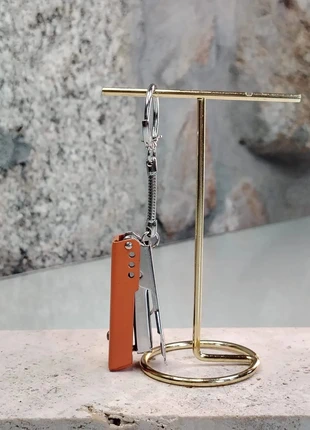 Porta chaves agrafador, key holder stapler, porte-clés agrafeuse, llavero grapadora, portachiavi, marque: Vintage, état: Très bon état, 5,00 €, 5,95 € Protection acheteurs incluse