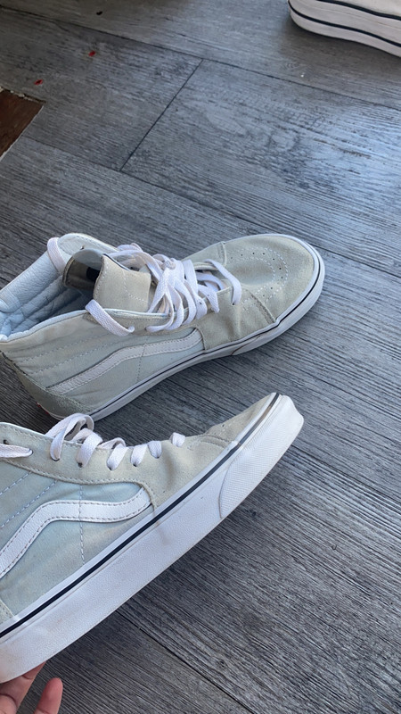 vans vert menthe et bleu Vinted