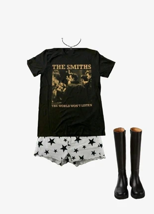 Short vintage y2k étoiles H&M, brand: H&M, condition: Very good, size: S / 36 / 8, €5.00, €5.95 includes Buyer Protection