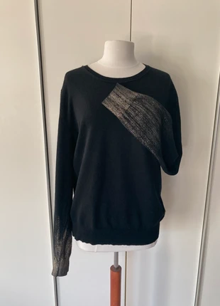 Ann Demeulemeester trui met goud, merk: Ann Demeulemeester, staat: Heel goed, maat: L / 40 / 12, € 275,00, € 289,45 inclusief Kopersbescherming