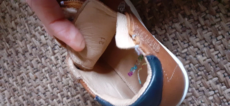 Chaussures en cuir marron Shoo Pom T 21 - photo numéro 11