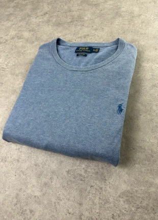 Pull col rond Ralph Lauren taille XXL bleu clair, marke: Ralph Lauren, zustand: Sehr gut, größe: XXL, 39,00 €, 41,65 € inklusive Vinted-Käuferschutz