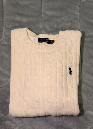 Pull torsadé Ralph Lauren, marque: Ralph Lauren, état: Très bon état, taille: M / 38 / 10, 55,00 €, 58,45 € Protection acheteurs incluse